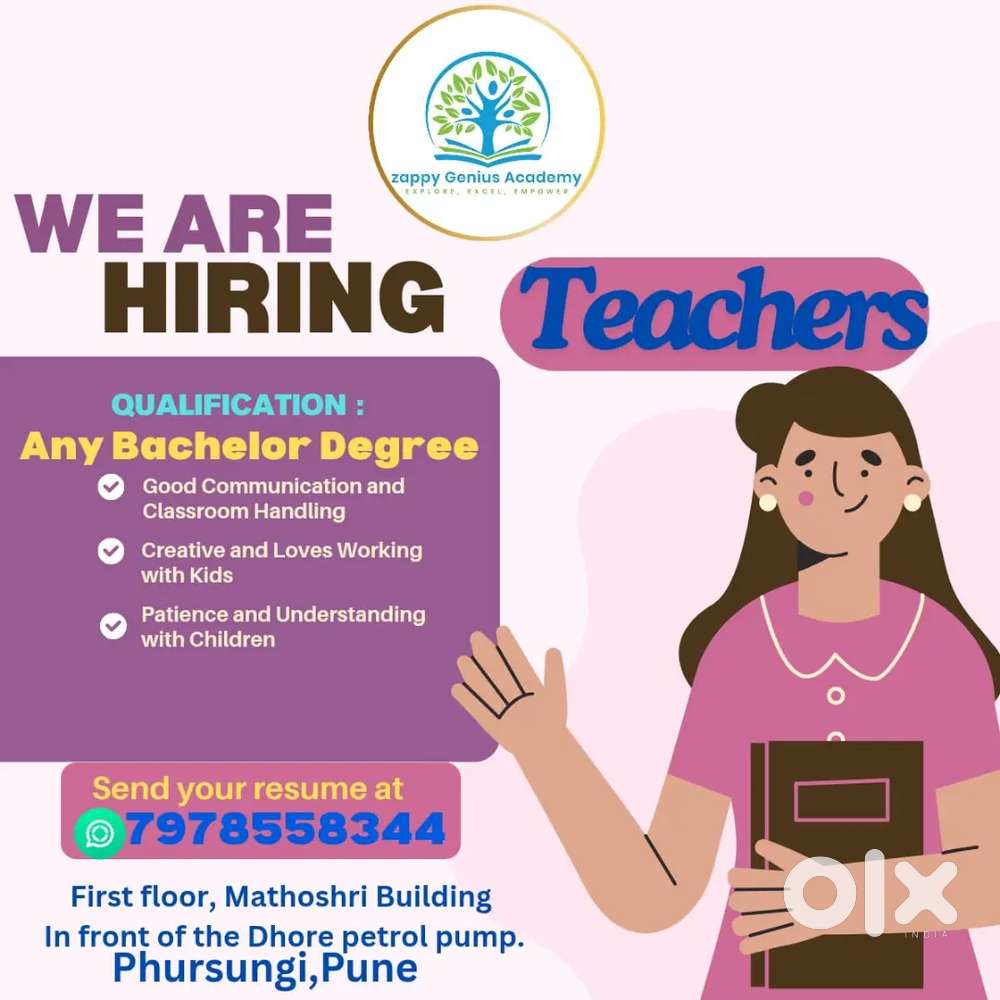 Teachers for zappy genius academy