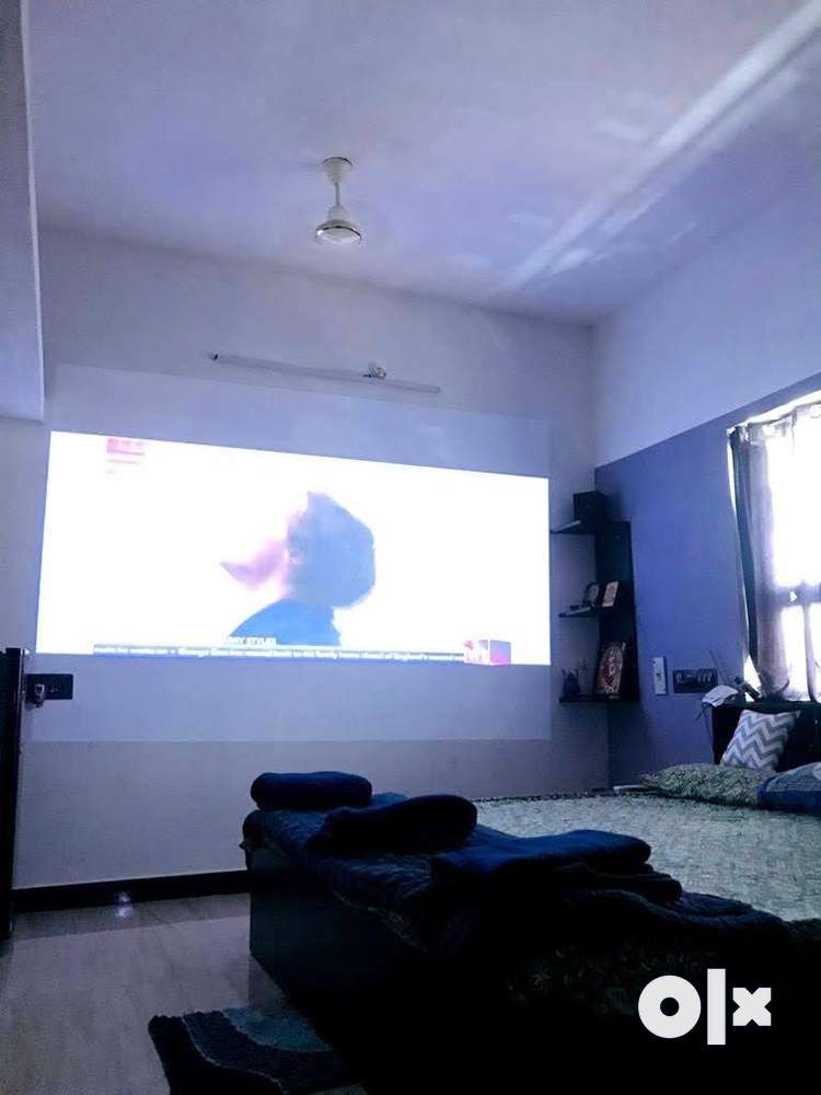 Fully furnished 2bhk with theater ambience