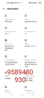 Mobile bechna hai oppo A52 4g
