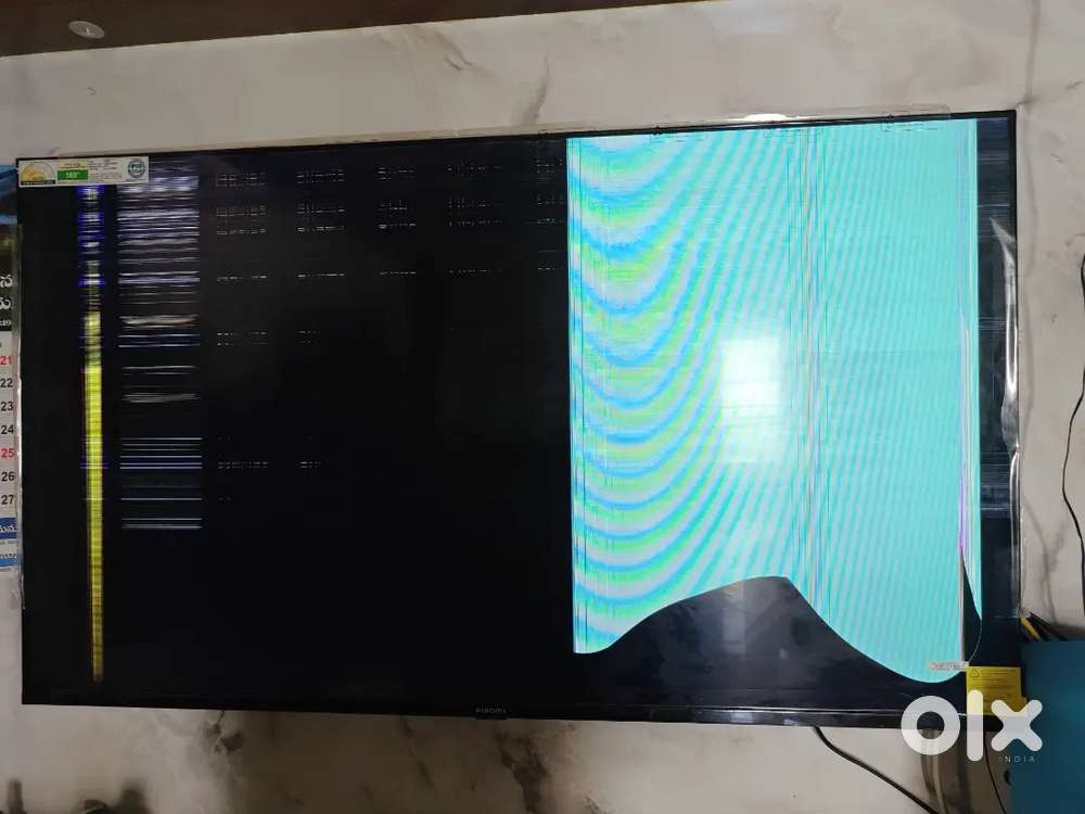 Broken Screen Tv - Xiaomi 50, 2023.
