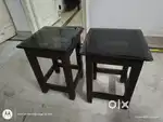 Glass Top stools