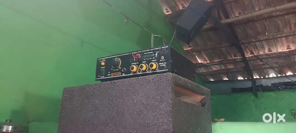 Amplifier subwoofer 8in speaker