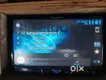 Pioneer video player and 2 speaker set