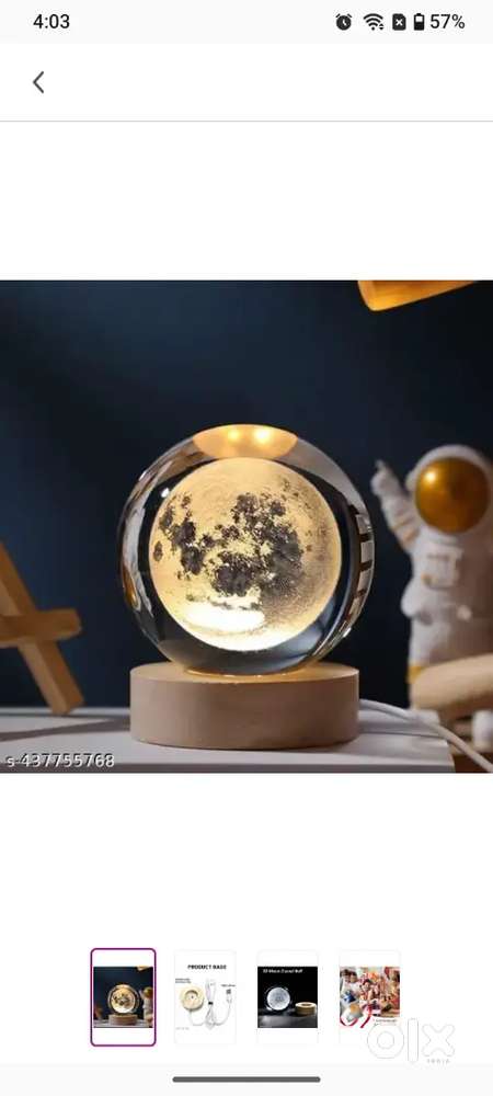 3D crystal ball