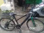 BLACK COLOUR DUAL DISC GEAR CYCLE