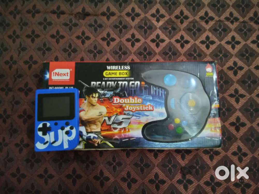 Wireless game box double joystick + sup gamming box.