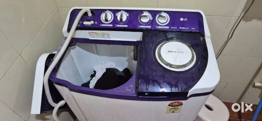 lg washing semi machine
