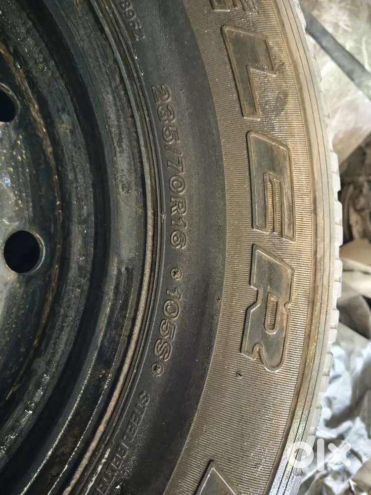 Rim and tyres good condition