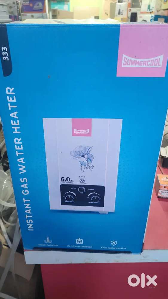 Gas geyser summercool