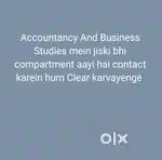 Accountancy and Business Studies Coaching Available