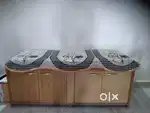 Shoe rack sofa with mattress