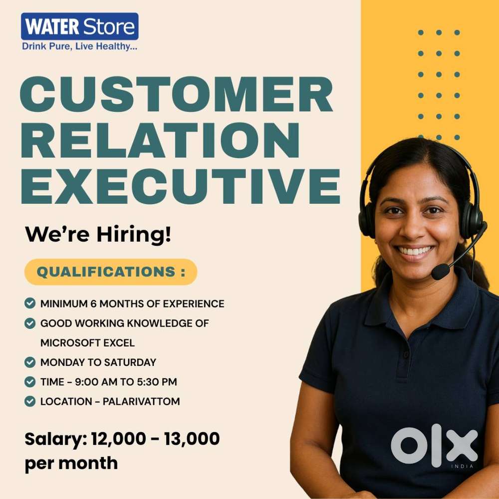 Job Title: Customer Relation Executive