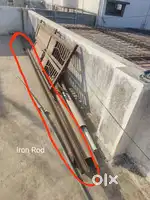 Iron Door + Big Ceiling Support Iron Rod + Iron Phatak