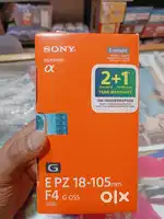 Sony E Mount E PZ 18-105mm F4 G OSS APS-C Lens (SELP18105G)