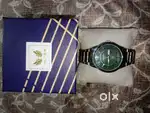 HILTER Sleek Style Watch With Built-in Date Function Steel Strap
