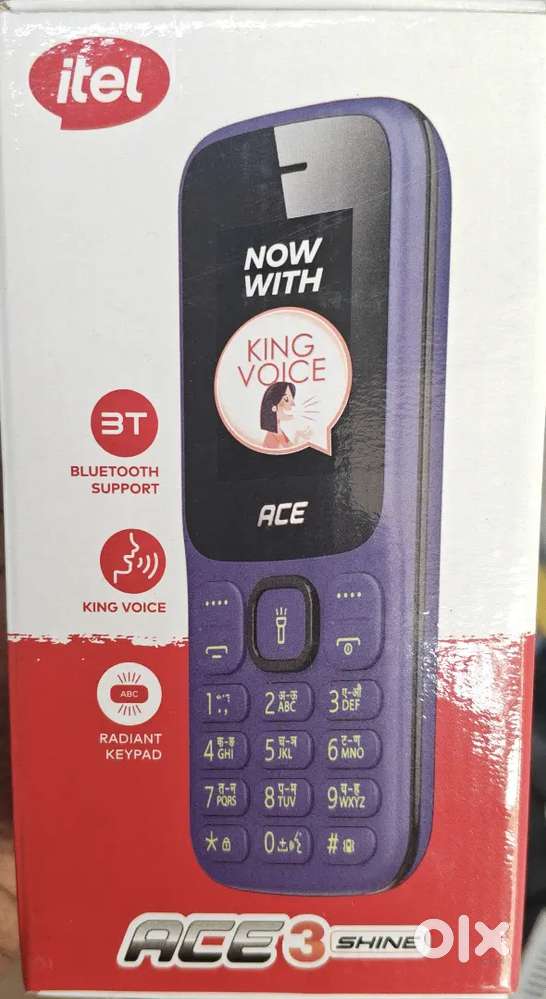 Itel Ace 3 Shine  dual sim slot keypad mobile