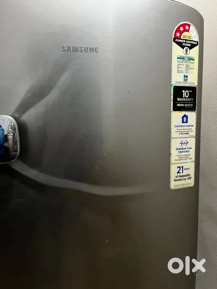 Samsung 3-Star Single Door Fridge - Excellent Condition, 2.5 Years Old