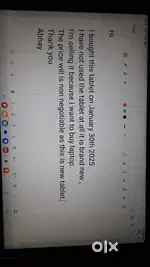 Samsung Tab s9 fe new