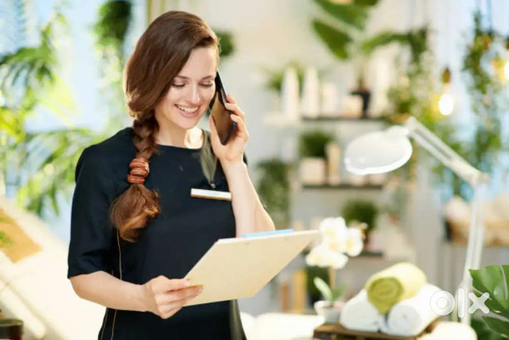 Female Telecaller Reception needed Kumarakom Hotel spa