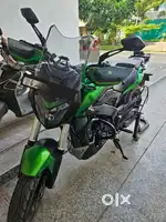 Aurora Green BAJAJ Dominar 400 BS-6 Touring