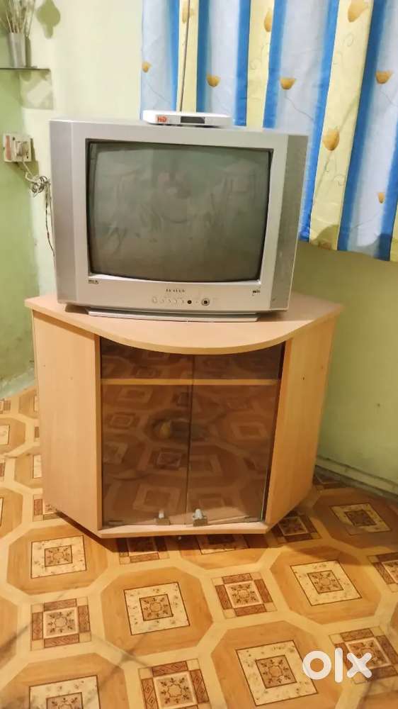 Corner TV table, wardrobe, computer table