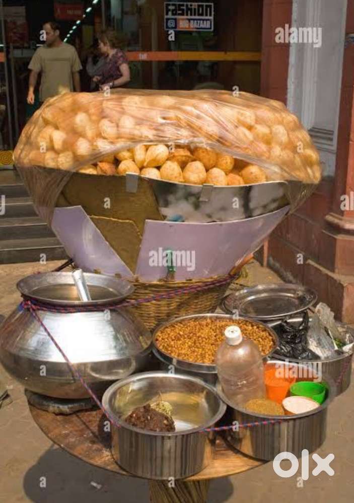 Golgappe banana wala chhaiye aur stall lagana hai