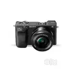 Sony Alpha ILCE-6400L 24.2MP Mirrorless Camera (Black) with 16-50mm