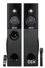 Akai twin tower speaker
