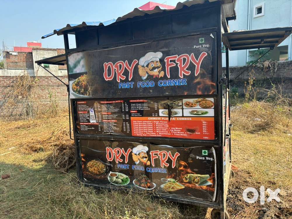 FOOD CART/ CHINESE CART/ STALL WITH BURNER