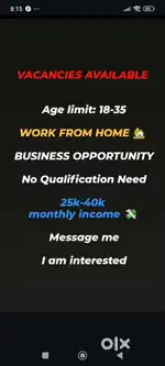 Work from home