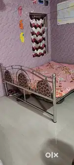 Stainless steel bed