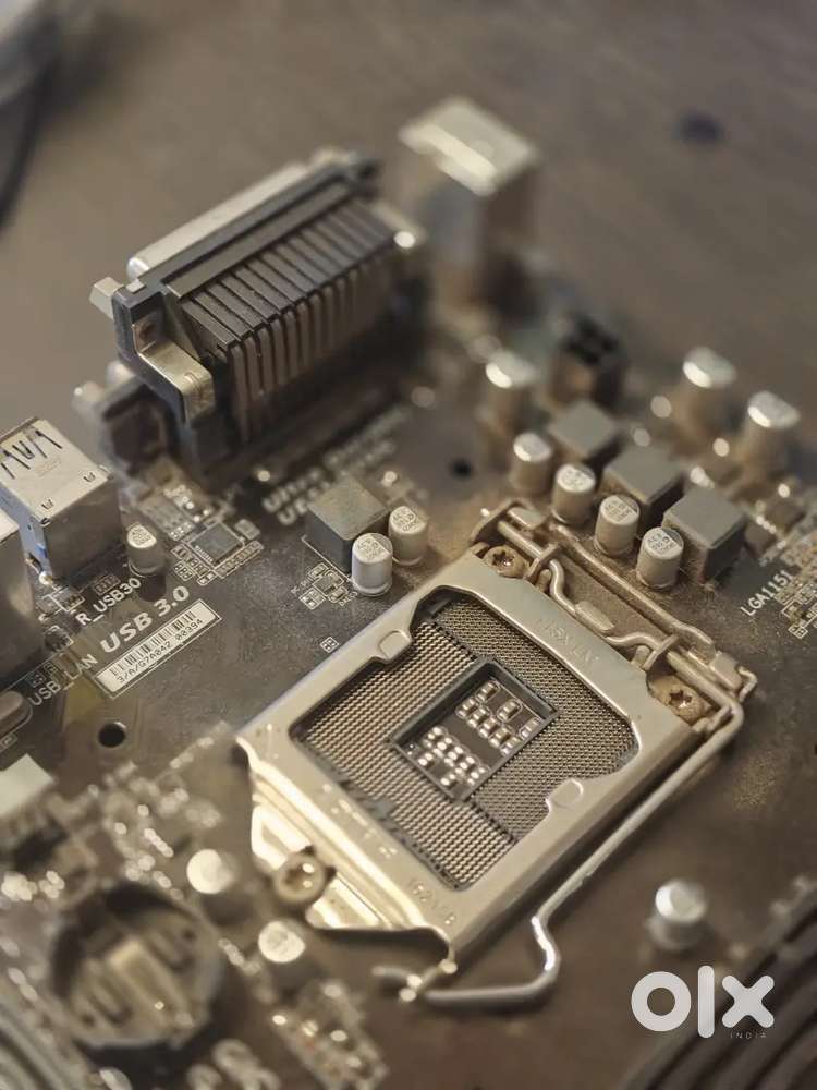 Motherboard + fan + ram