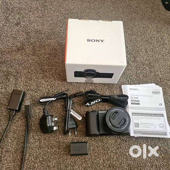 Sony ZV-E10 + 16-50mm Lens, 6 Months Old (Excellent Condition)