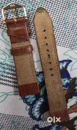 Hirsch leather 18mm strap