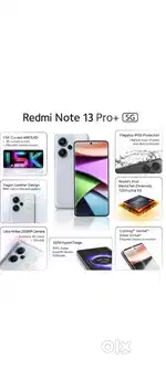 Redme note 13 pro plus 12 ram  128 gb rom