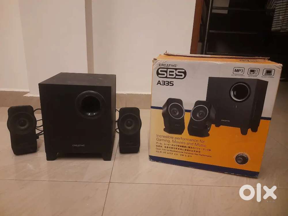 Creative 2.1 speakers for sale