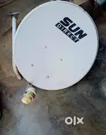 Sun direct dish set top box  with remote