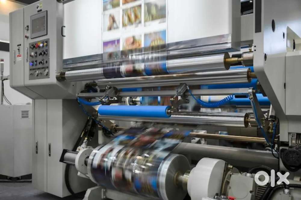 Dona plate making machine and paper lamination printing press
