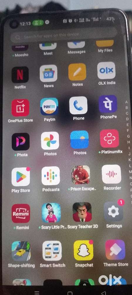 One plus nord 2 5g (12+256 gb )