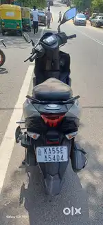 Two wheeler TVS NTRAQ