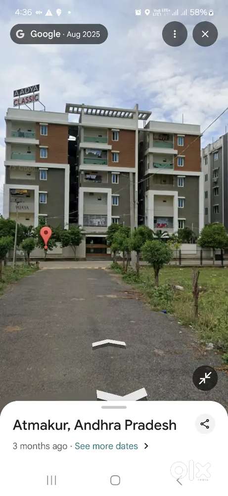 2. BHK FLAT FOR SALE IN ATMAKUR