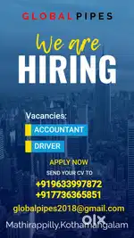 LADY ACCOUNTANT & DRIVER