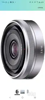 Sony 16mm aps-c lens