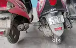 Tvs pep plus and tvs zest pep is 18madal and zest 15 madal