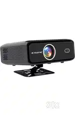 Egate projector with screen