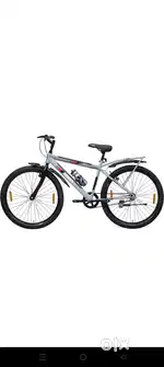 Hero next cycle grey colour disc brakes suspension carrier 26t (inch)