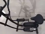 Exercise cycle with CrossFit trainer.