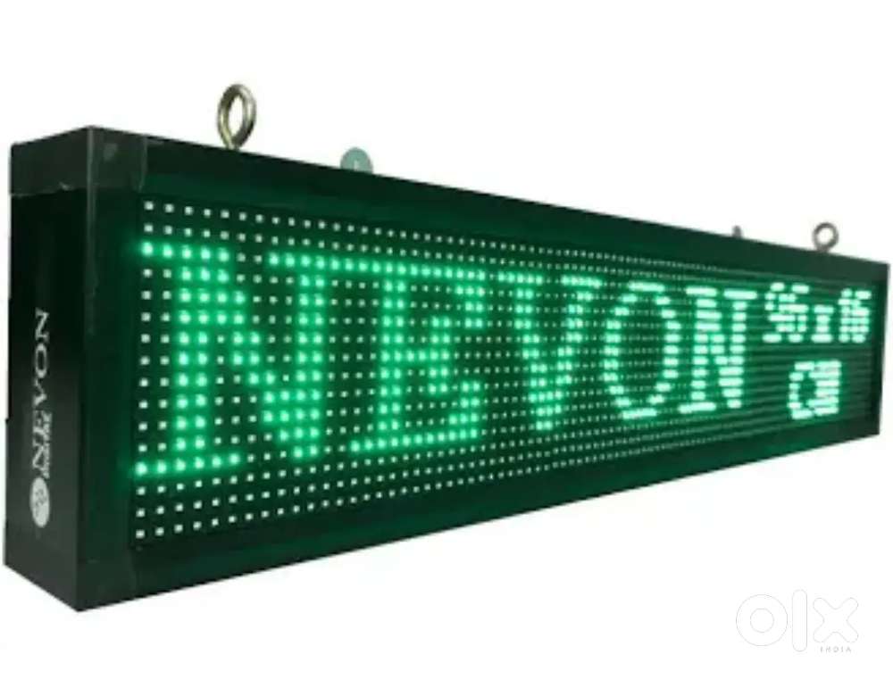 LED Display  single colour (p10x3)