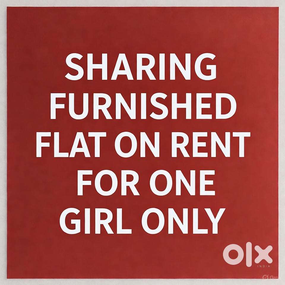 Sharing 2BHK Furnished Flat for One Girl Atlantis Agora Apollo Bhat