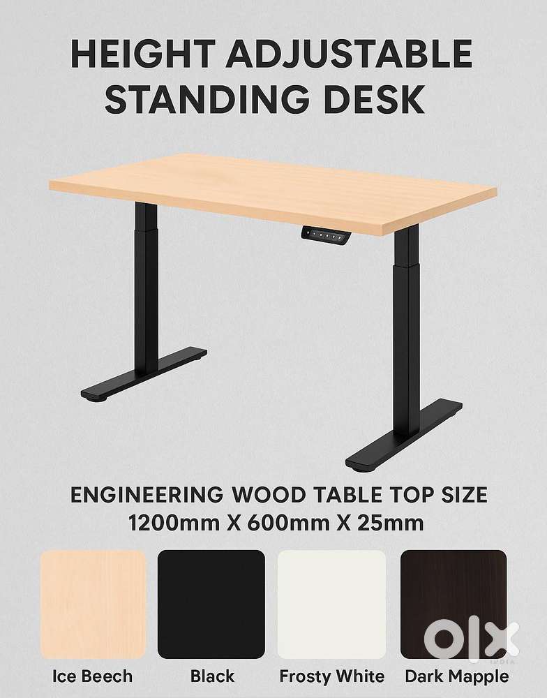 Electric Height Adjustable Computer Table